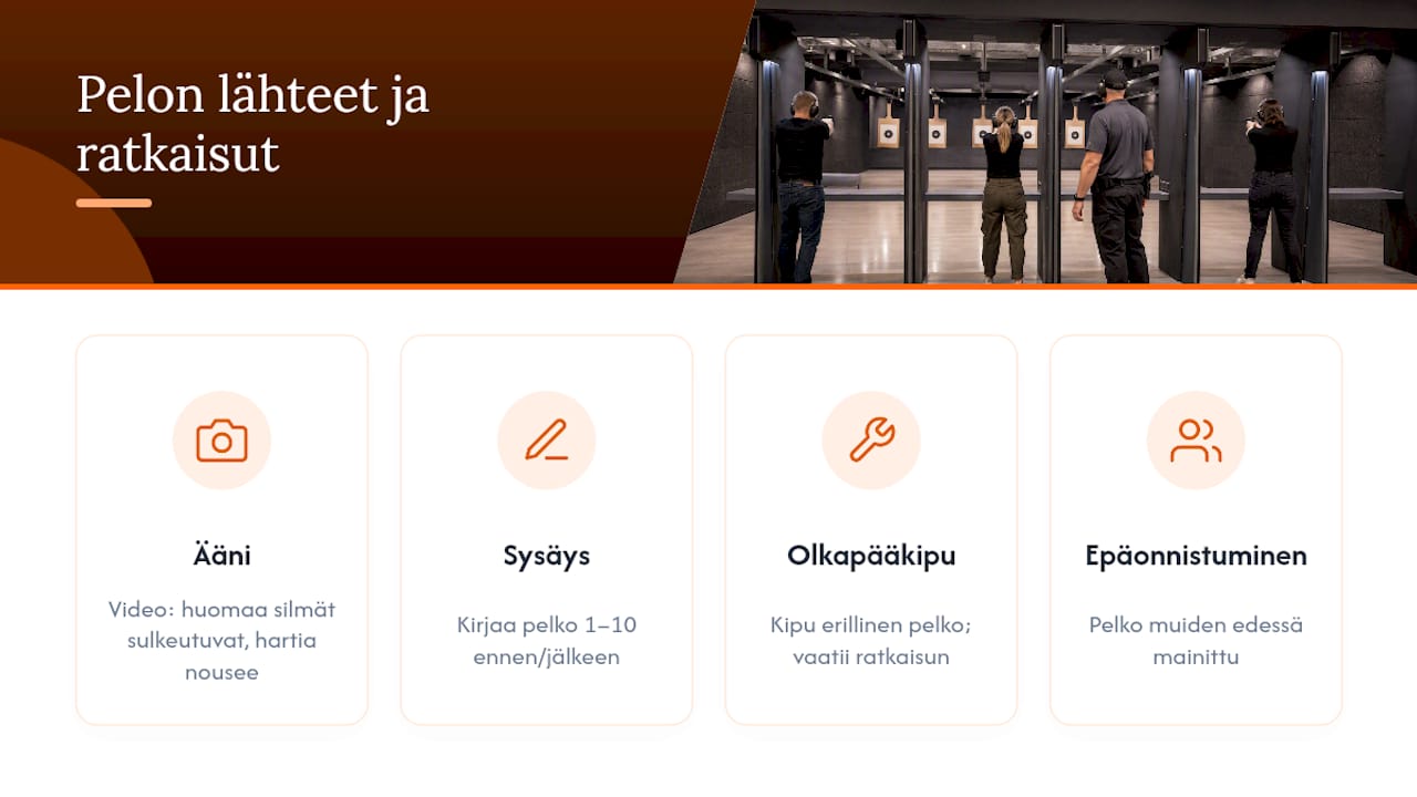 Neljä syytä rekyylipelkoon