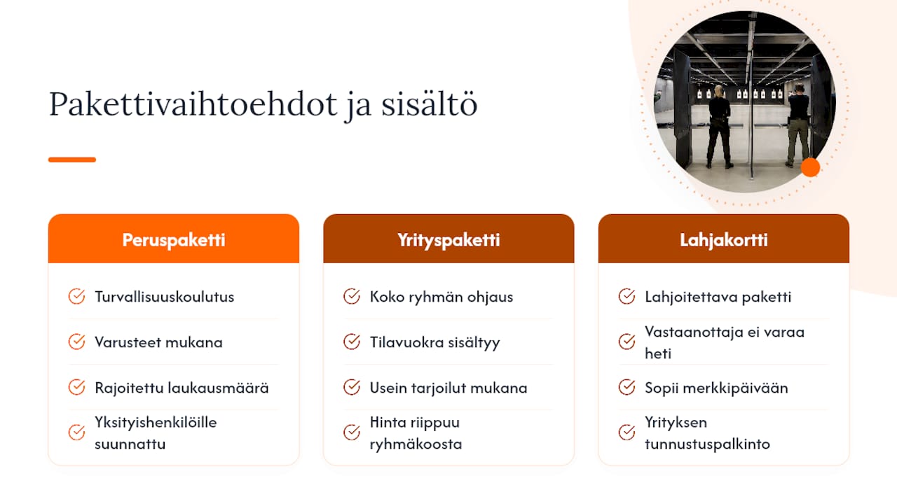Hinnoittelu ja pakettivaihtoehdot: mitä eri hintatasoihin sisältyy — overview diagram