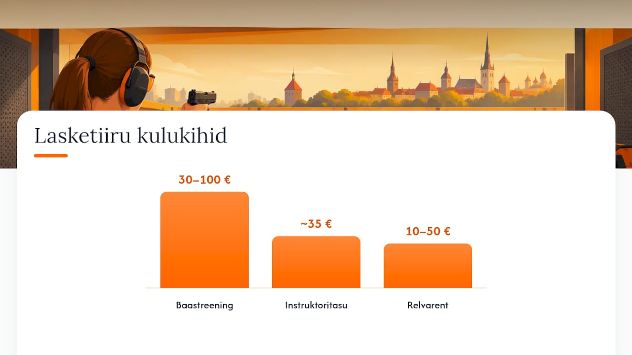 Baastreeningu ja instruktori tasude võrdlus