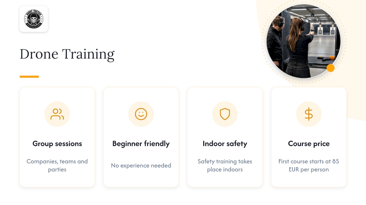 Learn to fly with us in Tallinn — overview diagram